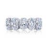 Oval Diamond Eternity Band