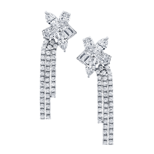 Shooting Star 4 Carat Diamond Earrings