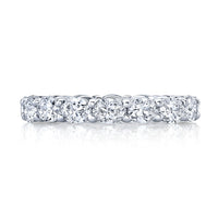 East West Oval Diamond Eternity Band