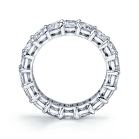 Cushion Diamond Eternity Band