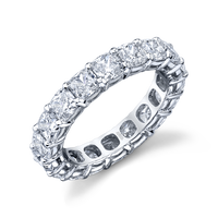Cushion Diamond Eternity Band