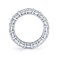 Cushion Diamond Eternity Band