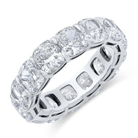 Cushion Diamond Eternity Band