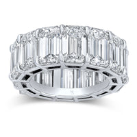 Emerald Cut Diamond Eternity Band