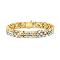 Watch Band Diamond Bracelet