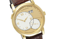 A. Lange & Sohne Grand Lange 1 18K Yellow Gold Mens Watch