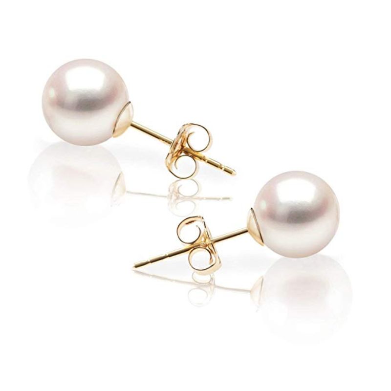 Mini Pearl Stud Earrings - 2 Colors Available