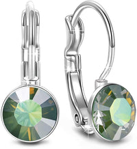 Mini Stone Crystal Earrings in Silver Plating - 6 Options Available