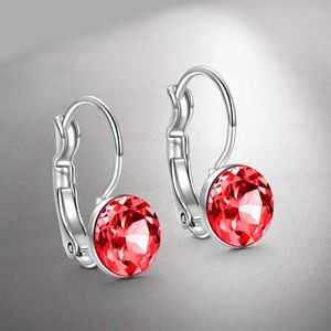 Mini Stone Crystal Earrings in Silver Plating - 6 Options Available