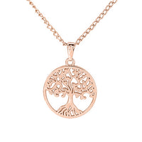 Bohemian Filigree Tree Of Life Necklace Set in 18K Rose Gold, , Golden NYC Jewelry, Golden NYC Jewelry jewelryjewelry deals, swarovski crystal jewelry, groupon jewelry,, jewelry for mom,