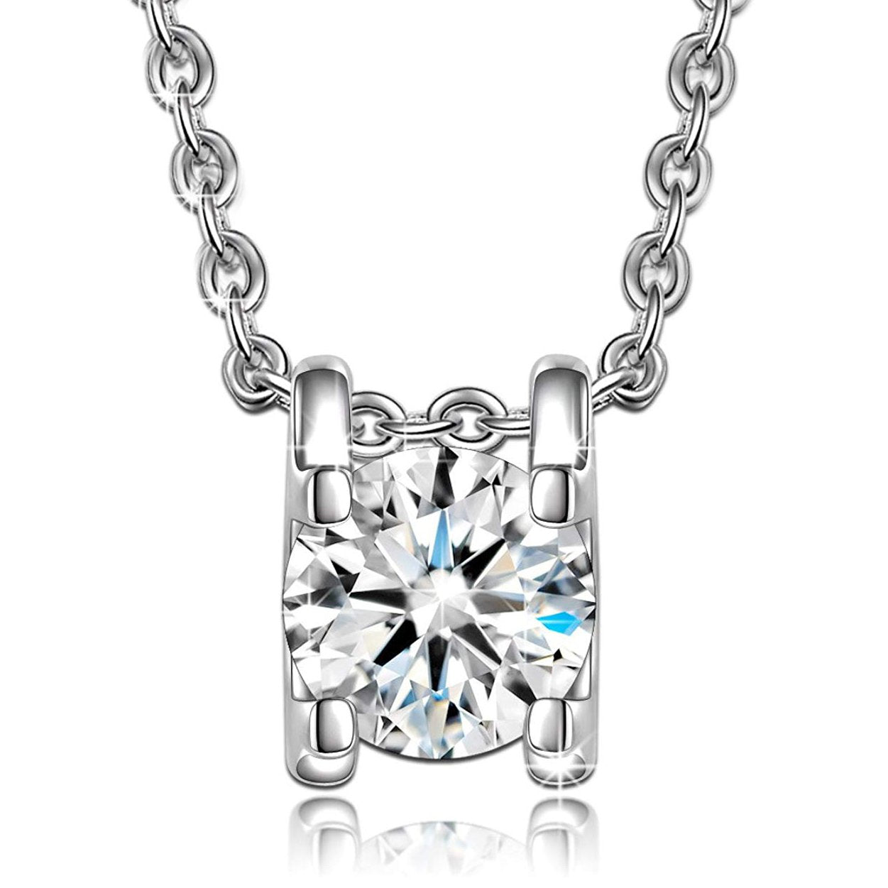 Single Sleek Pendant Chic Necklace