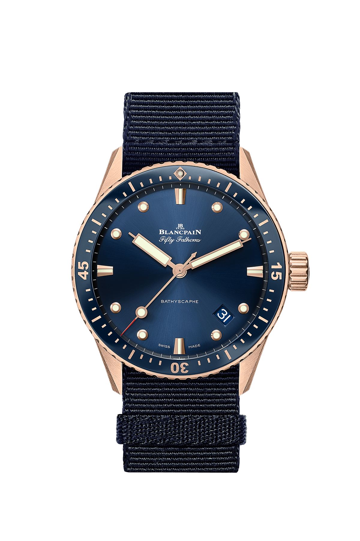 Blancpain Fifty Fathoms Bathyscaphe 5000 36S40 NAOA