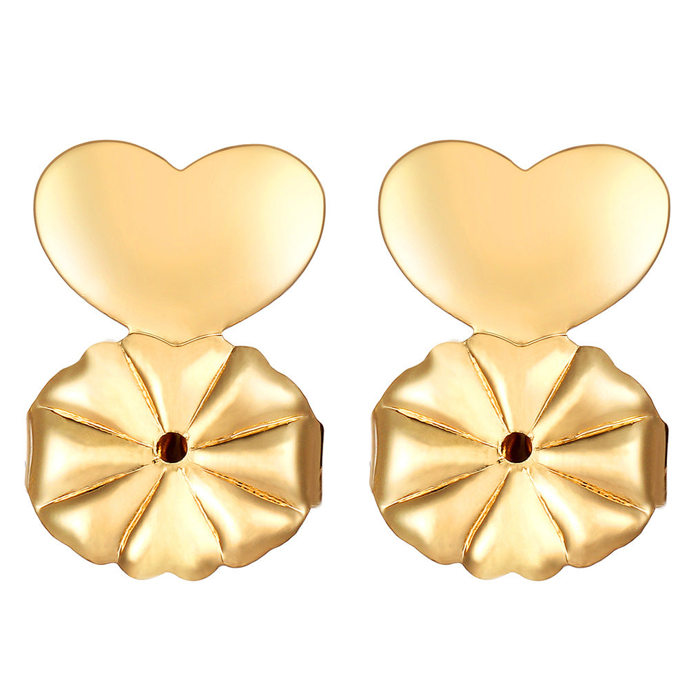 Gold Plating Mini Heart Studs