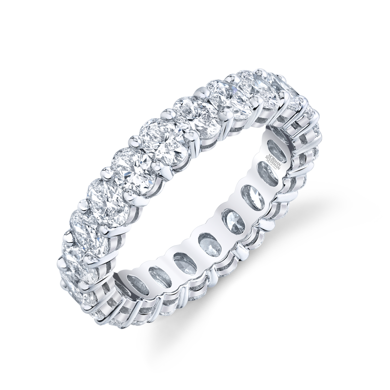 Eternity Oval .15CT G,H/VS