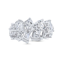 Fancy Shape Diamonds Eternity Band