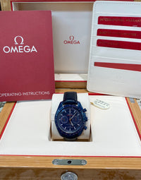 Omega Speedmaster Moonphase Blue Side of the Moon