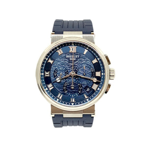 Breguet Marine 5527 Chronograph 18K White Gold Men's Watch