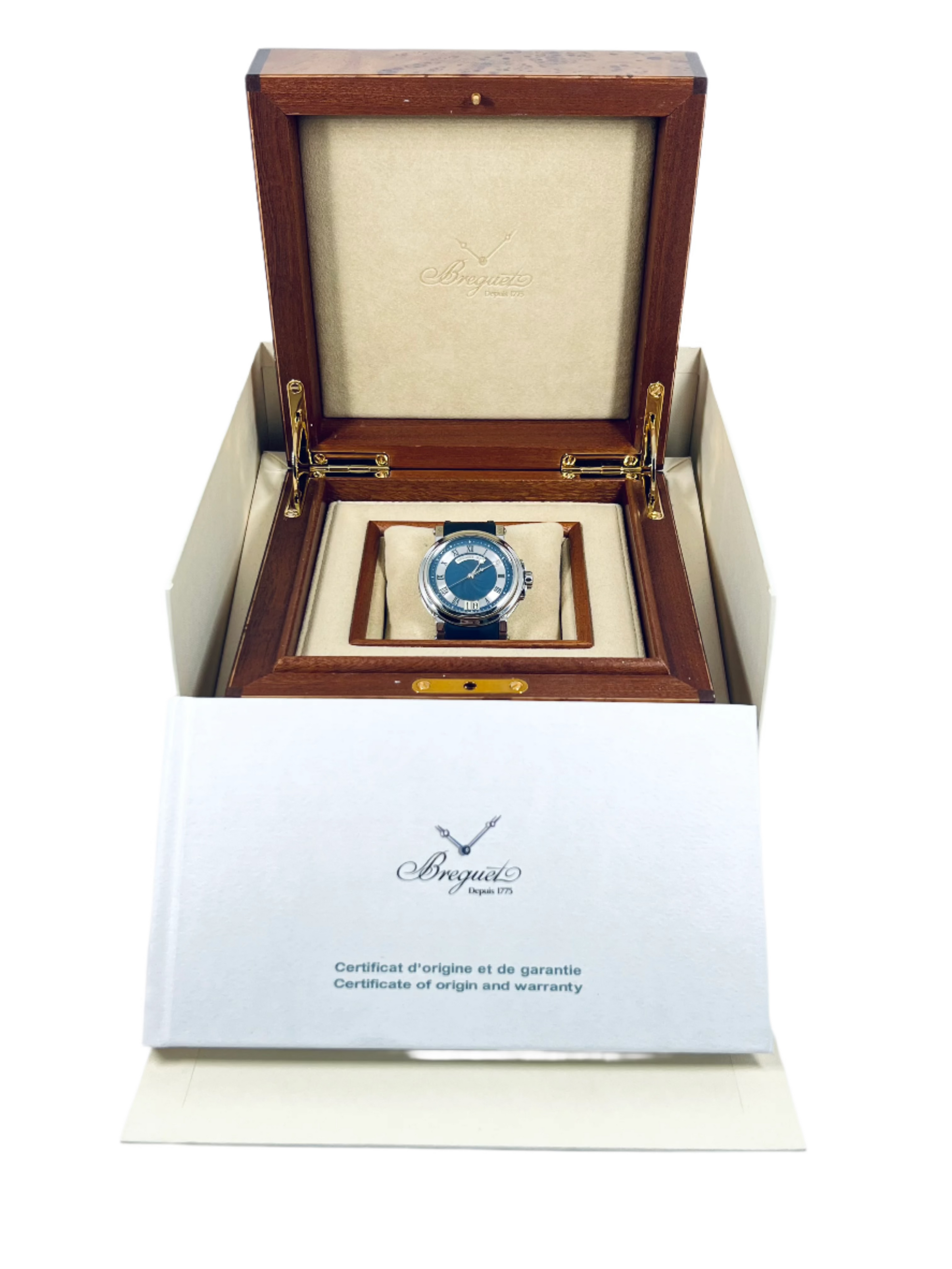 Breguet Marine Big Date Stainless steel Men's Watch