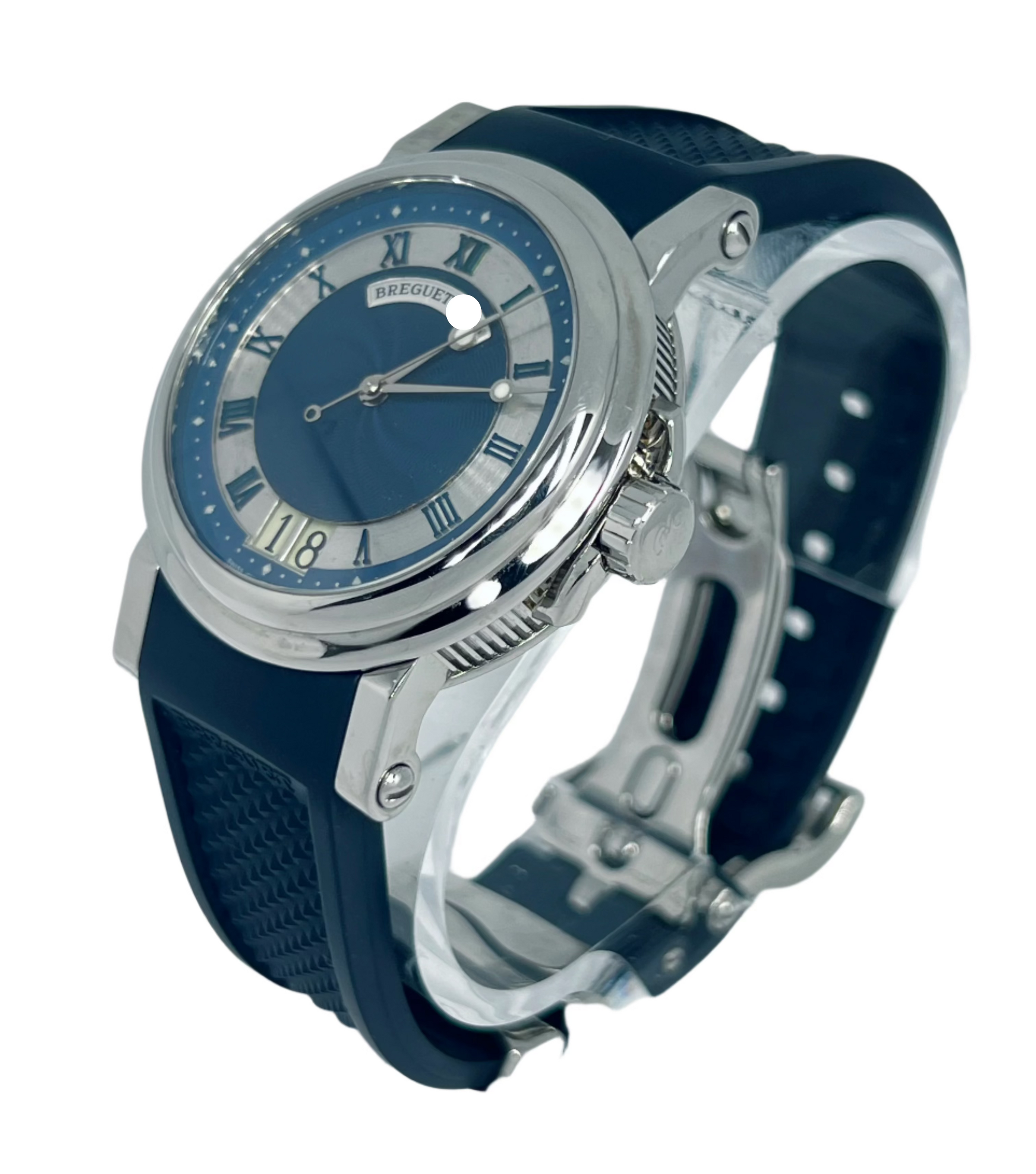 Breguet Marine Big Date Stainless steel Men's Watch