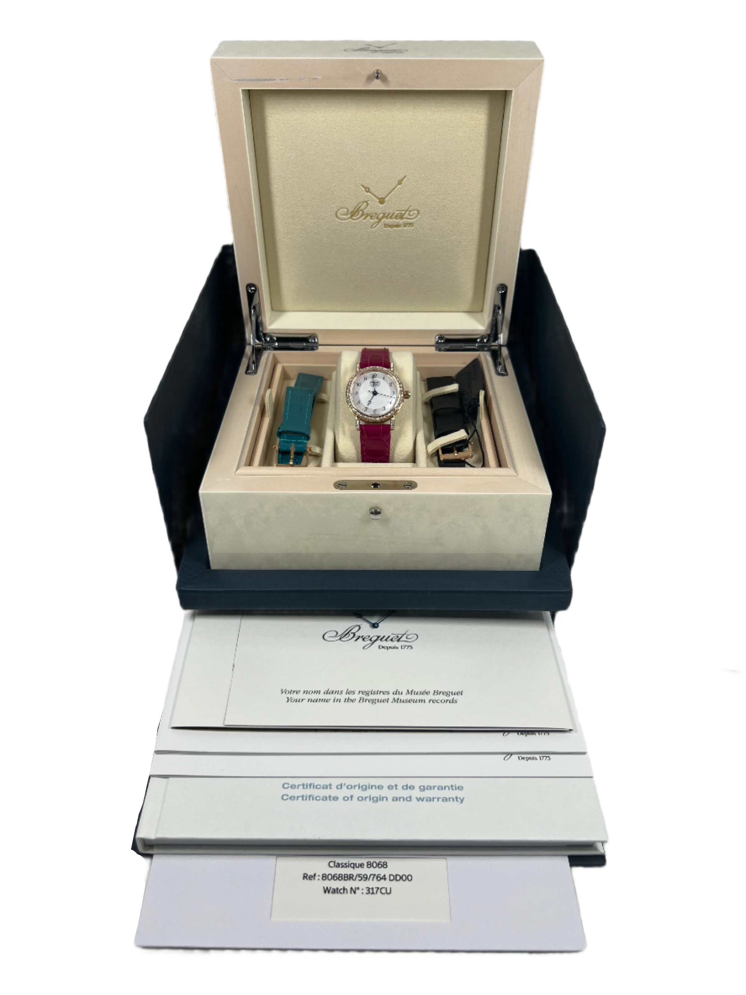 Breguet Classigue 18K Rose Gold & Diamonds Lady's Watch