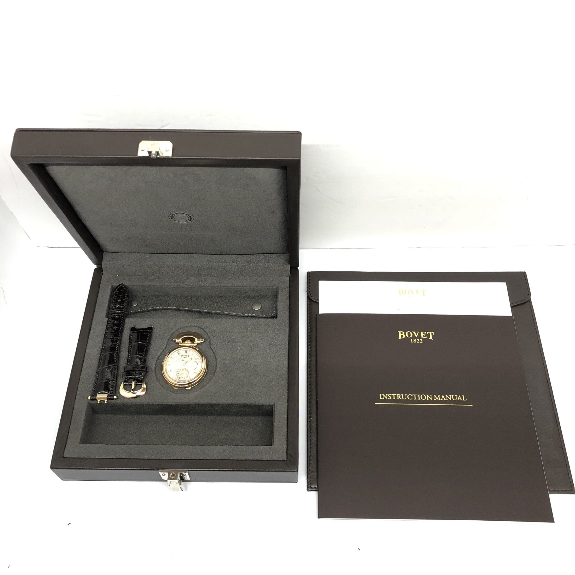 Bovet Fleurier 39 Amadeo Rose Gold 18K Black Women`s Watch