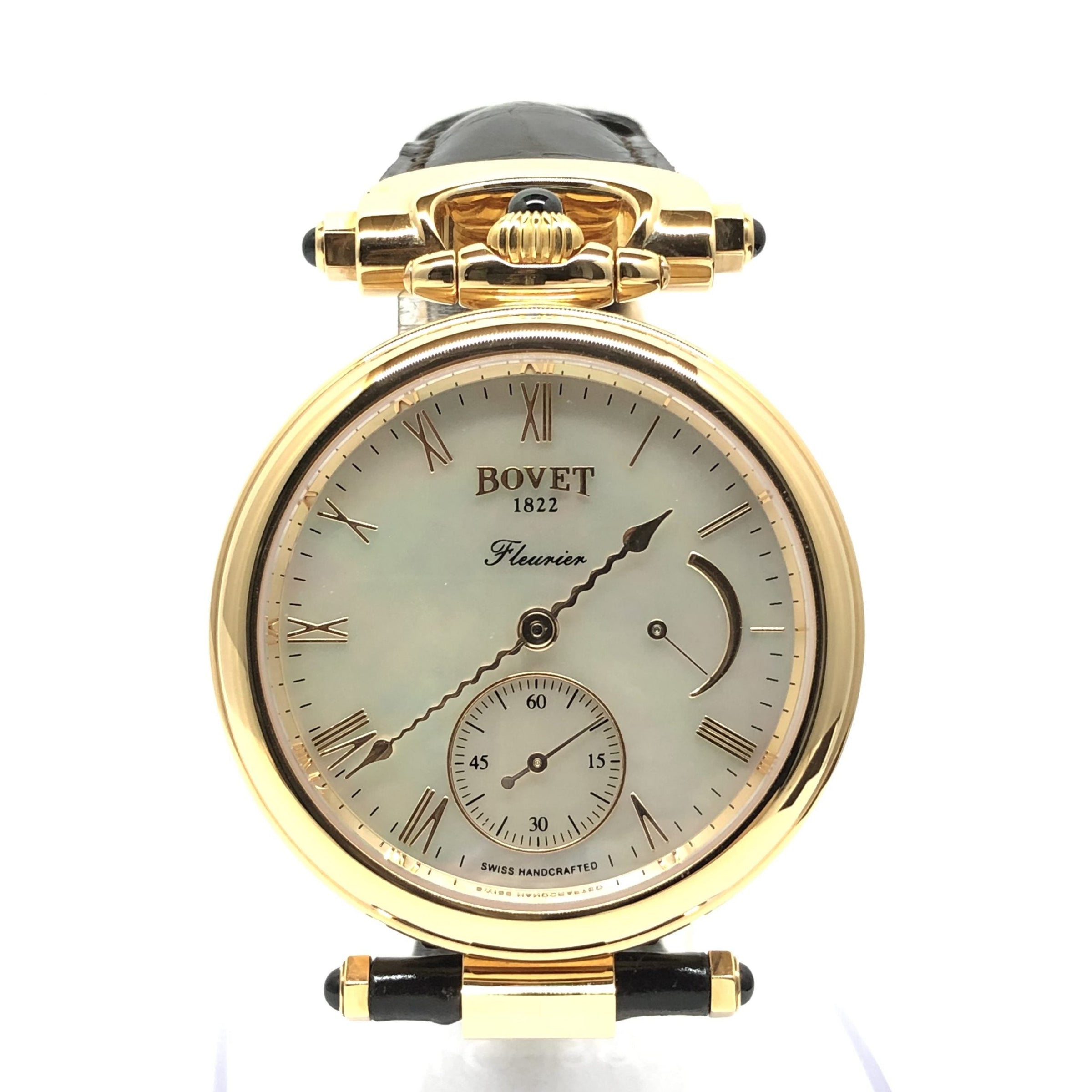 Bovet Fleurier 39 Amadeo Rose Gold 18K Black Women`s Watch