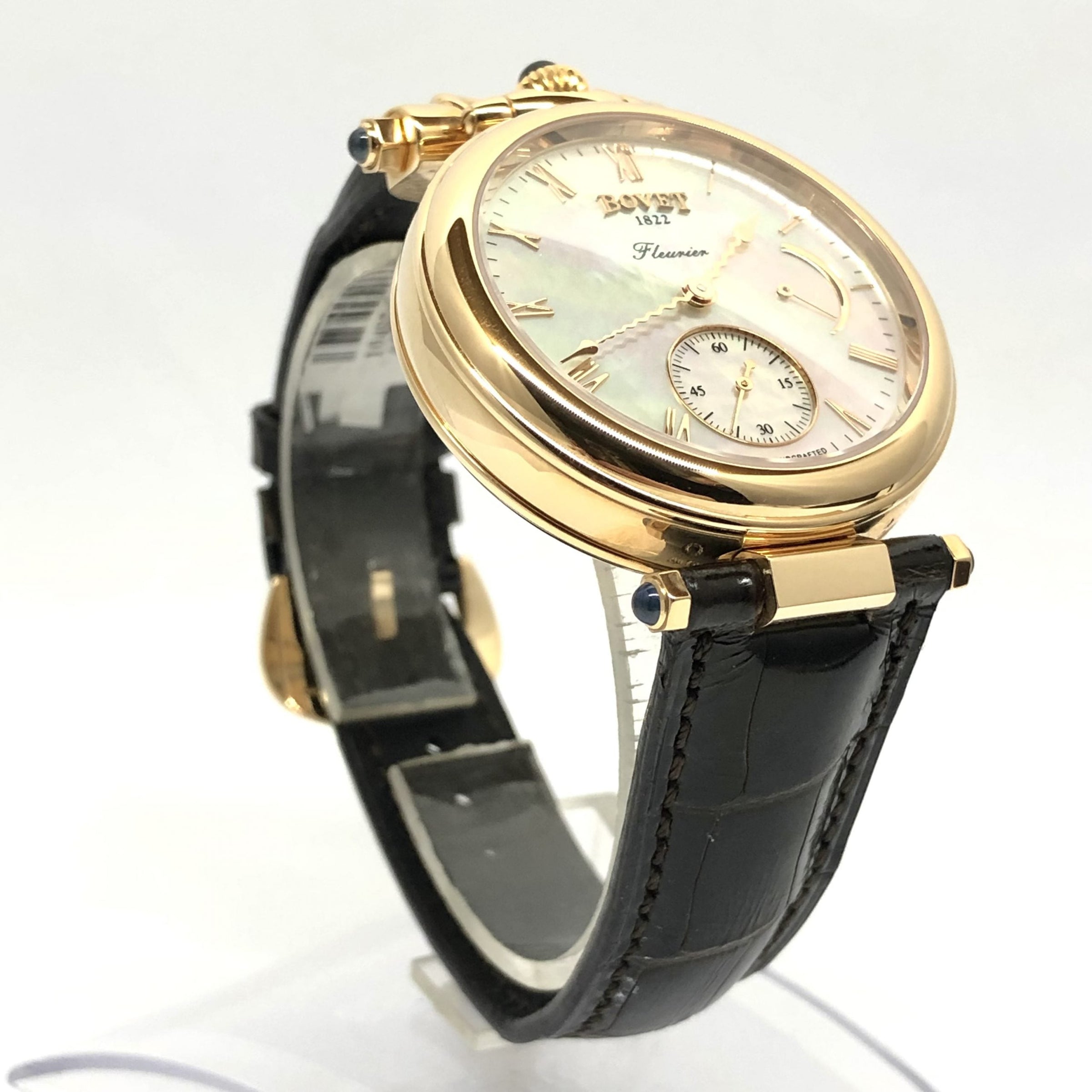 Bovet Fleurier 39 Amadeo Rose Gold 18K Black Women`s Watch