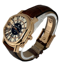 Daniel Roth Academie Metropolitan Dual Time 18K Rose Gold Men`s Watch