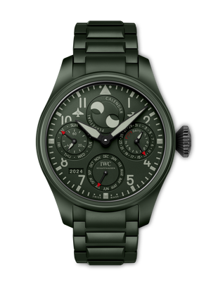 IWC BIG PILOT’S WATCH PERPETUAL CALENDAR TOP GUN WOODLAND (IW503101)