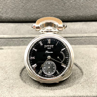 Bovet Fleurier White Gold Leather Unisex Watch