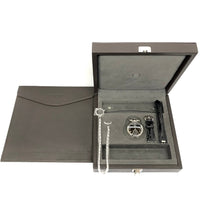 Bovet Fleurier White Gold Leather Unisex Watch