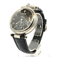 Bovet Fleurier White Gold Leather Unisex Watch