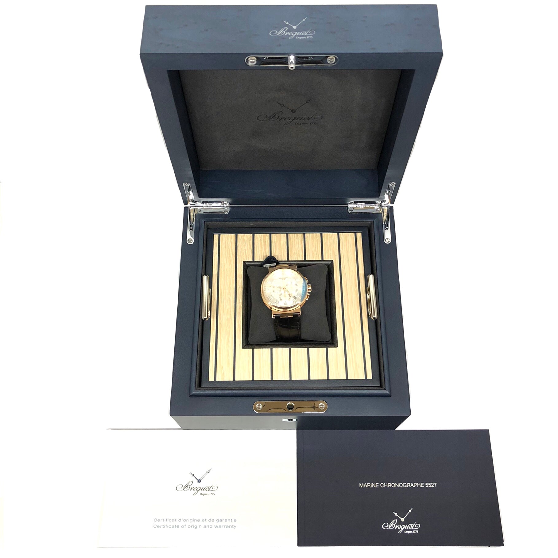 Breguet Marine 5527 Chronograph 18K Rose Gold