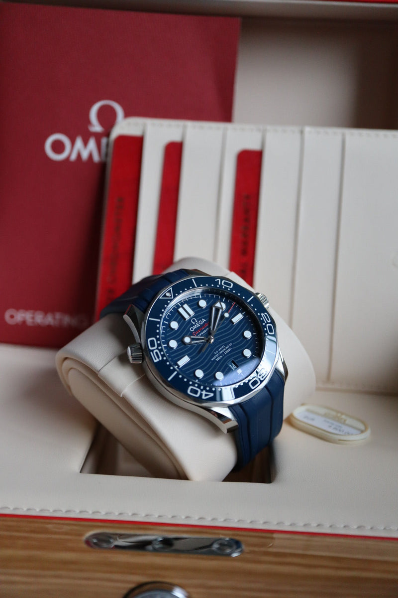 Omega Seamaster 300 co-axial 42mm blue