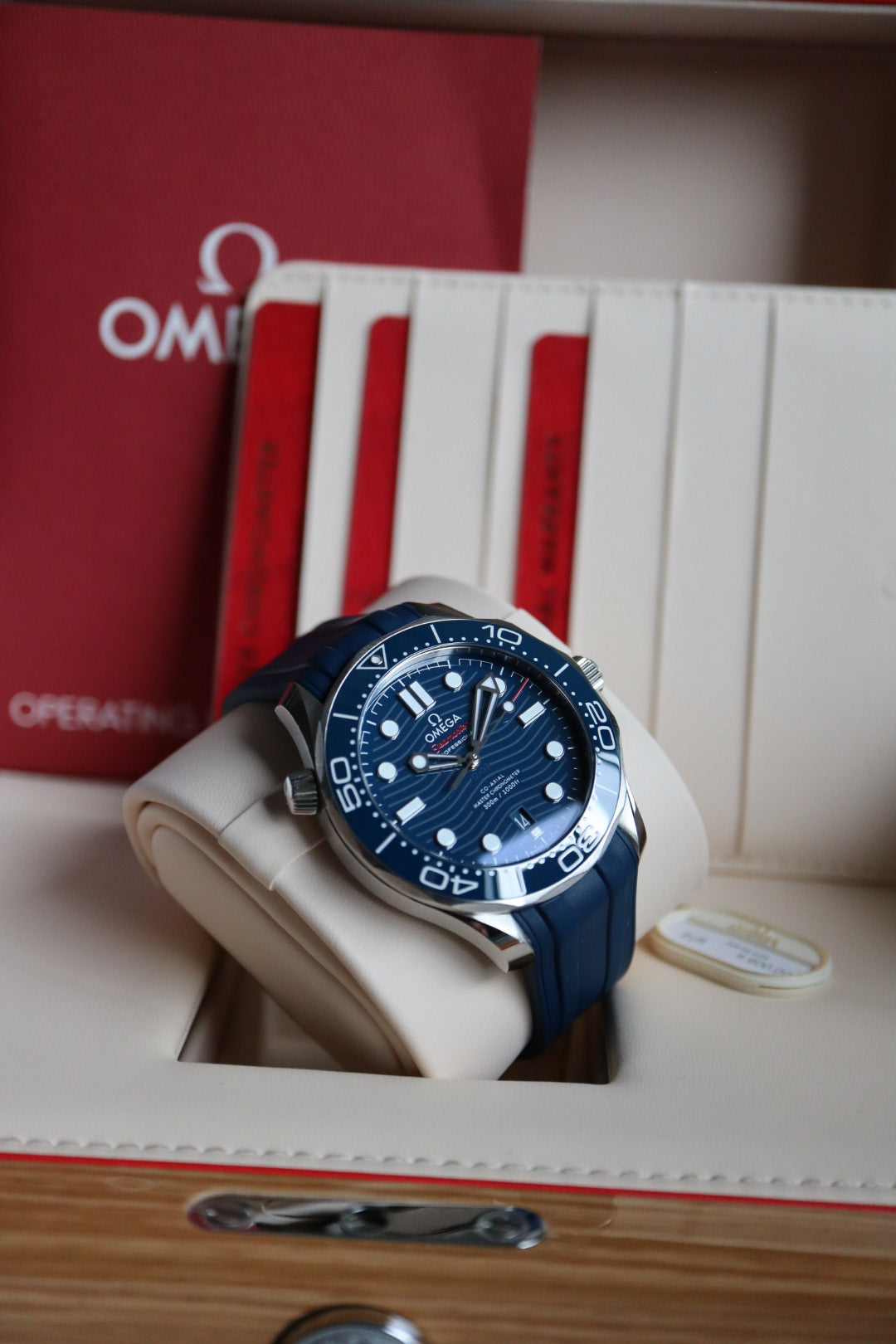 Omega Seamaster 300 co-axial 42mm blue