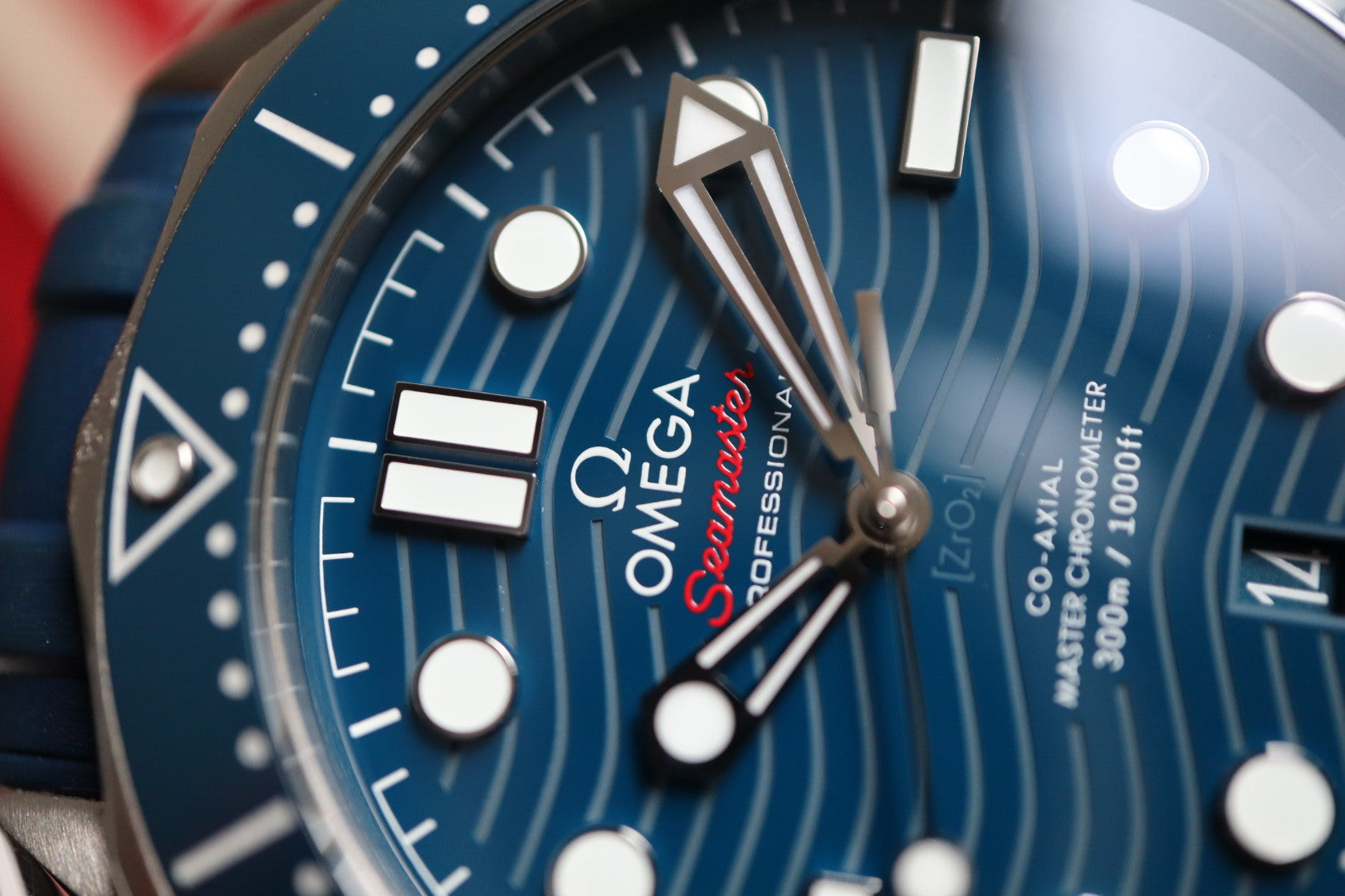 Omega Seamaster 300 co-axial 42mm blue