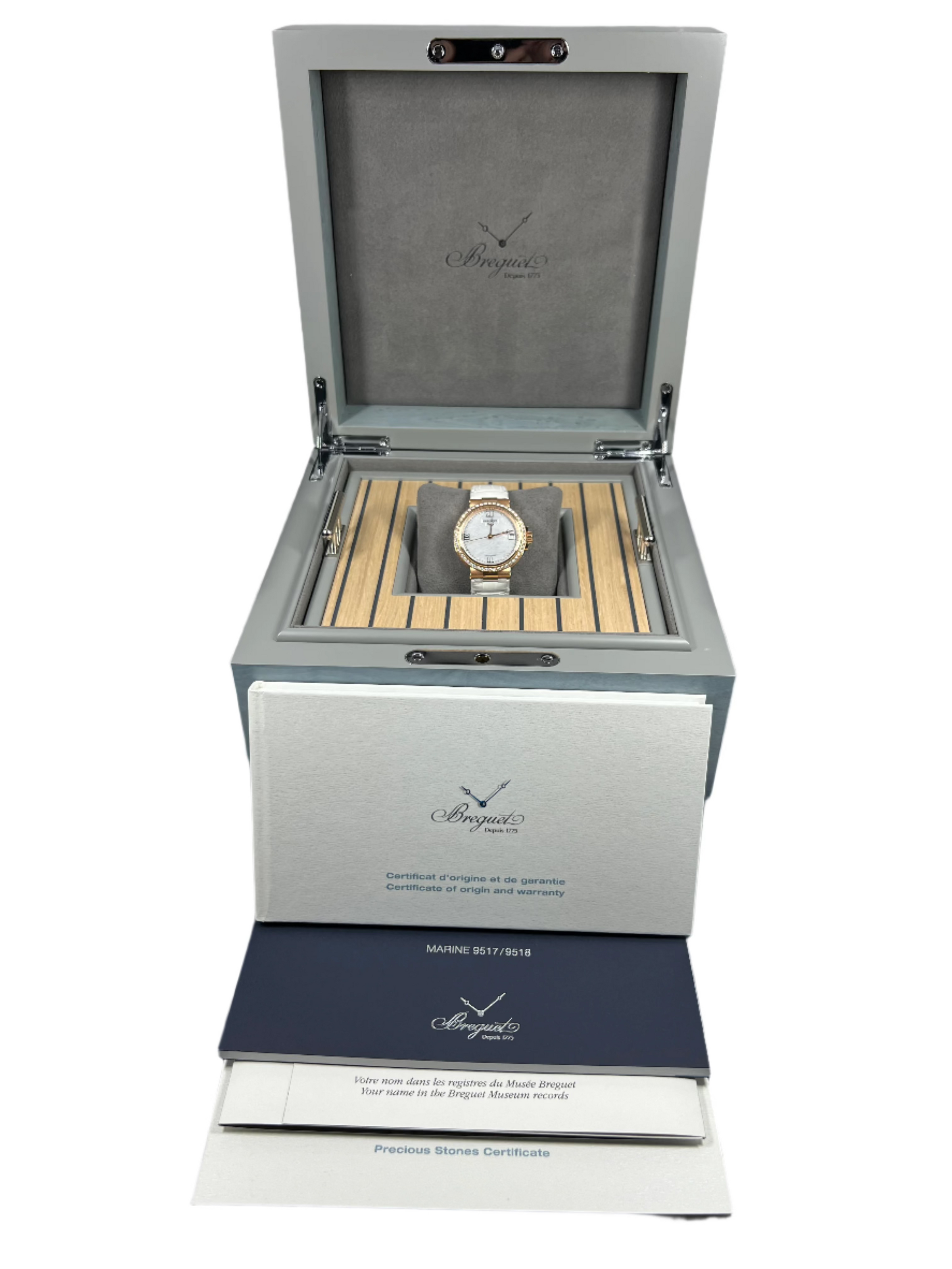 Breguet Marine Dame 9518 18K Rose Gold