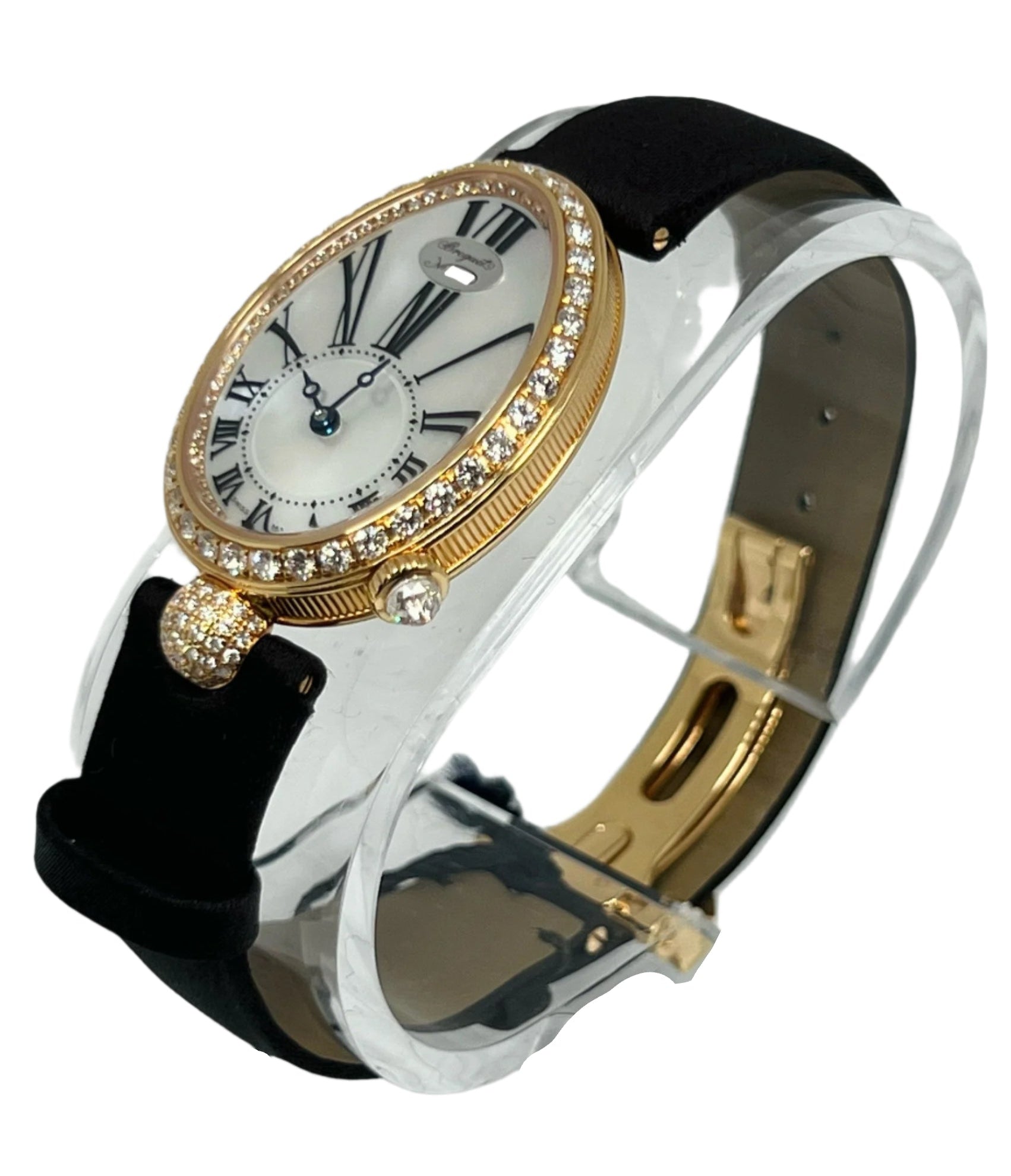 Breguet Reine de Naples 18K Rose gold & Diamonds Lady's Watch