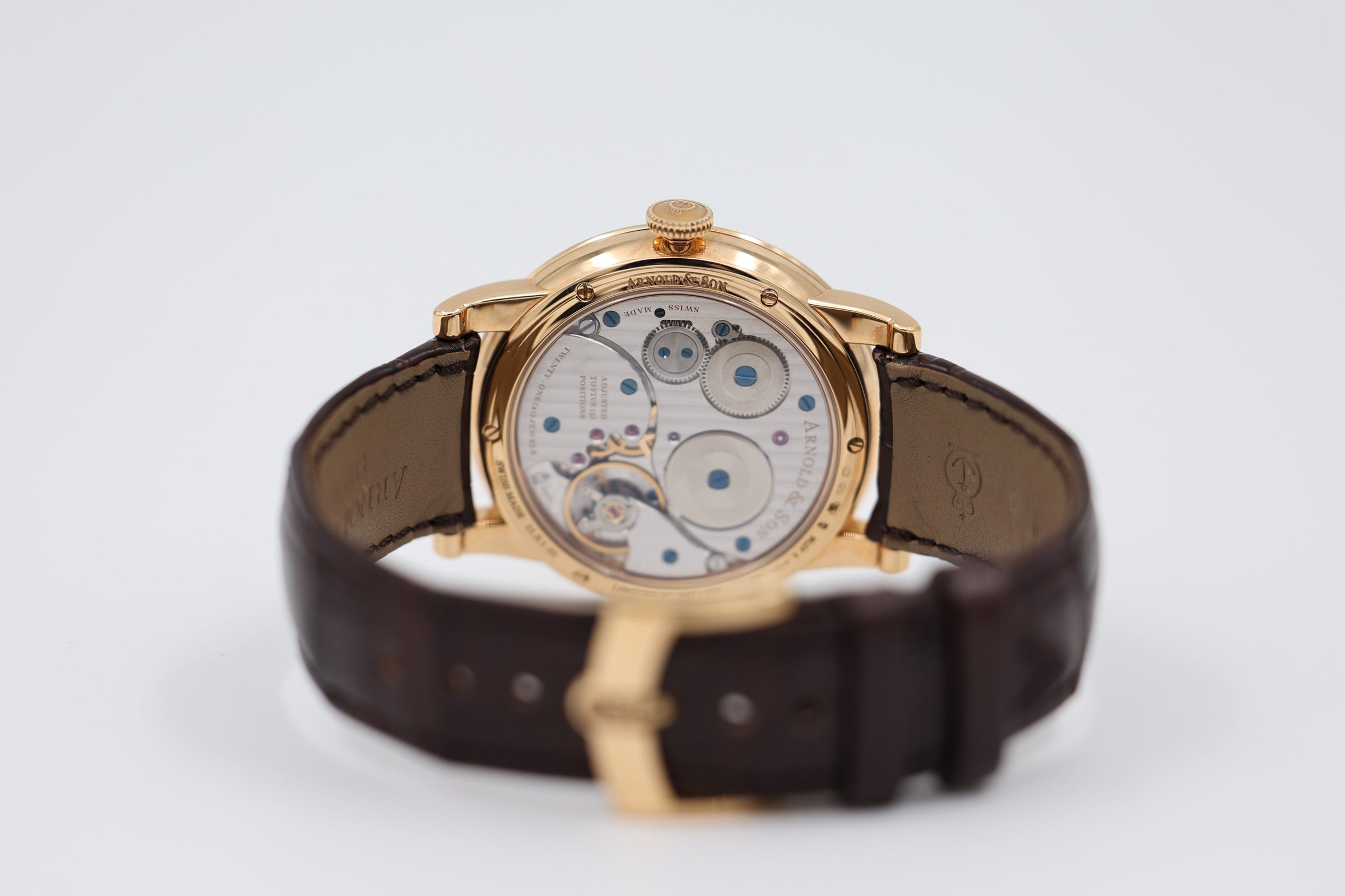 Arnold & Son - HMS1 18k Red Gold - Cream Dial - 1LCAP.W01A.C110A - 2023