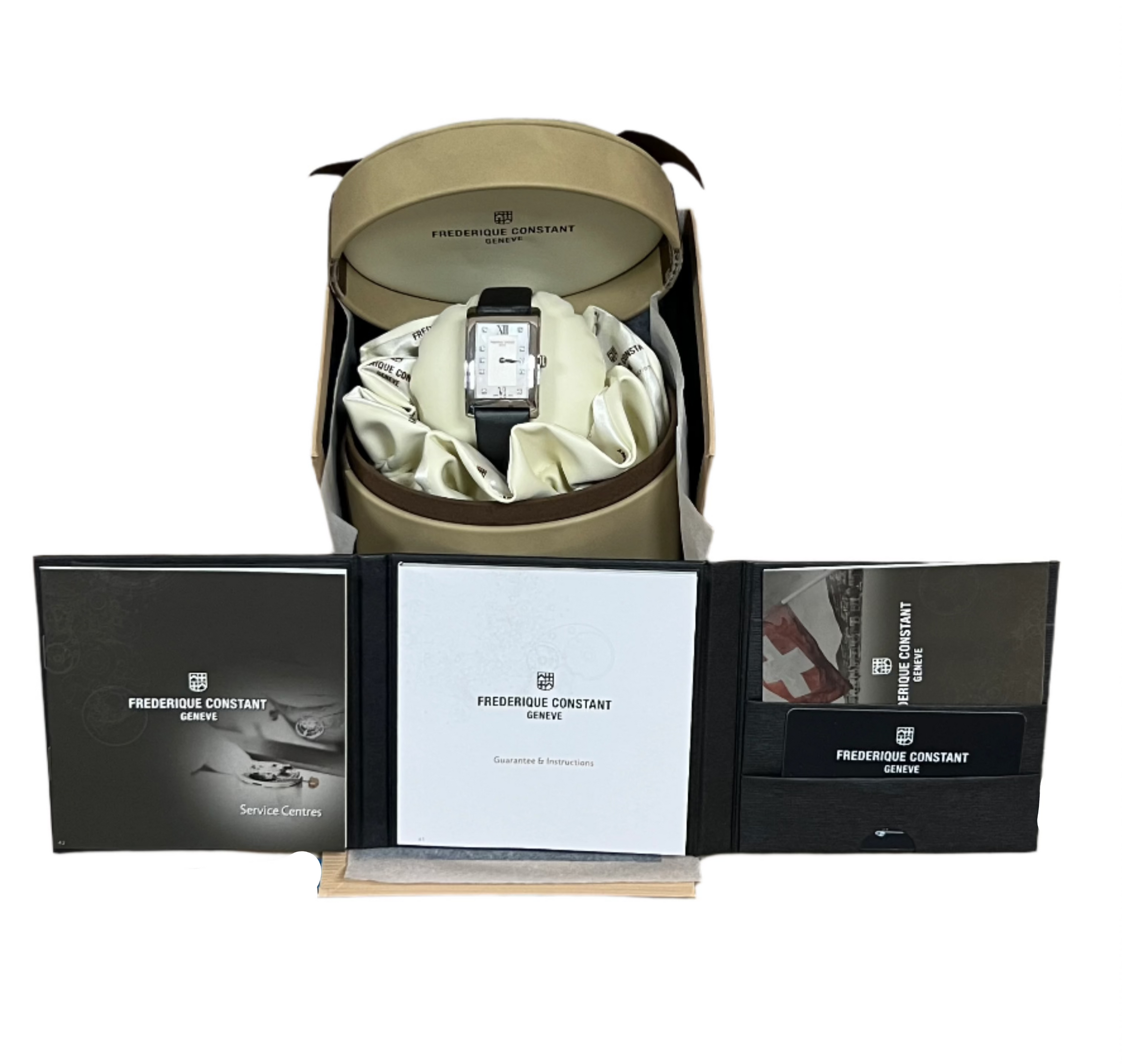 Frederique Constant Carree Collection Stainless steel Lady's Watch