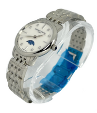 Frederique Constant Slimline Moon Phase Stainless steel Lady's Watch