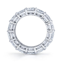 Radiant Cut Diamond Eternity Band