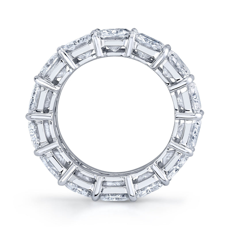Radiant Cut Diamond Eternity Band