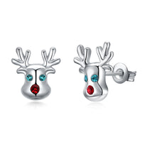 18K Gold Plated Christmas Reindeer Elements Earrings- Multiple Options Available