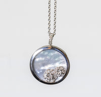 Carrera Y Carrera Baile Garden 18K White Gold & Diamonds Pendant