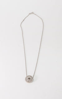 Carrera Y Carrera Mosaico 18K White Gold & Diamonds Pendant