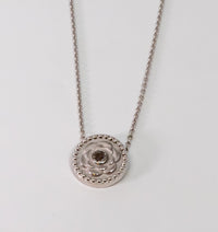Carrera Y Carrera Mosaico 18K White Gold & Diamonds Pendant
