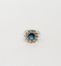 Carrera Y Carrera Reina 18K White Gold & Topaz Ring