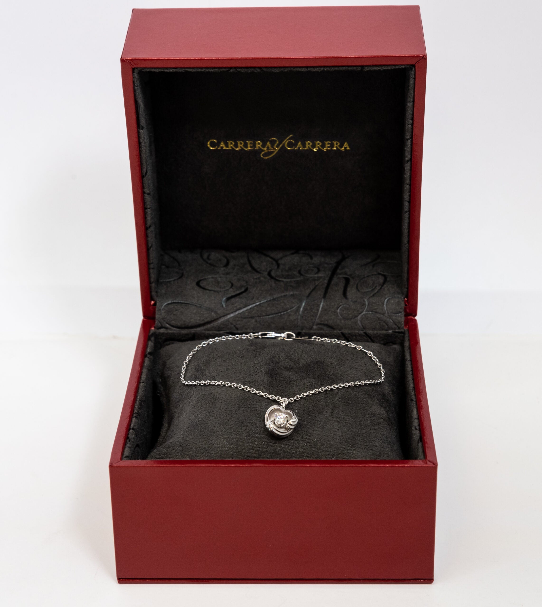 Carrera Y Carrera Origen 18K White Gold & Diamond Bracelet