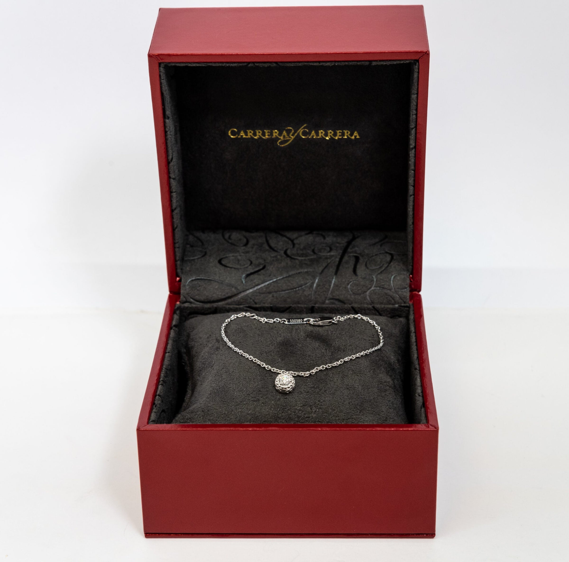 Carrera Y Carrera Emperatriz 18K White Gold & Diamond Bracelet